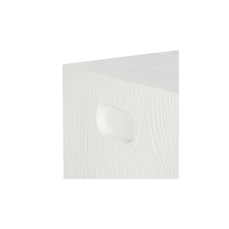 Safavieh Cube Indoor/Outdoor Modern Concrete 16.5-inch H Accent Table - Ivory (VNN1003B)