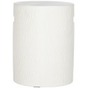 Safavieh Trunk Indoor/Outdoor Modern Concrete Round 16.5-inch H Accent Table - Ivory (VNN1004B)