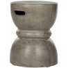 Safavieh Haruki Indoor/Outdoor Modern Concrete Round 17.7-inch H Accent Table - Dark Grey (VNN1006A) Safavieh Haruki Indoor/Outdoor Modern Concrete Round 17.7-inch H Accent Table - Dark Grey (VNN1006A)