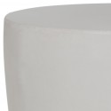 Safavieh Aishi Indoor/Outdoor Modern Concrete Round 17.7-inch H Accent Table - Ivory (VNN1007B)