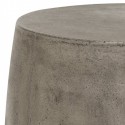 Safavieh Zuri Indoor/Outdoor Modern Concrete Round 17.7-inch H Accent Table - Dark Grey (VNN1008A)