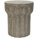 Safavieh Vesta Indoor/Outdoor Modern Concrete Round 15.3-inch Dia Accent Table - Dark Grey (VNN1009A)