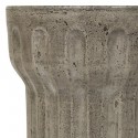 Safavieh Vesta Indoor/Outdoor Modern Concrete Round 15.3-inch Dia Accent Table - Dark Grey (VNN1009A)