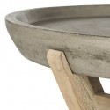 Safavieh Wynn Indoor/Outdoor Modern Concrete Round 18.1-inch H Coffee Table - Dark Grey (VNN1013A)