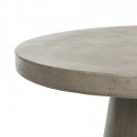 Safavieh Delfia Indoor/Outdoor Modern Concrete Round 27.56-inch Dia Coffee Table - Dark Grey (VNN1014A)