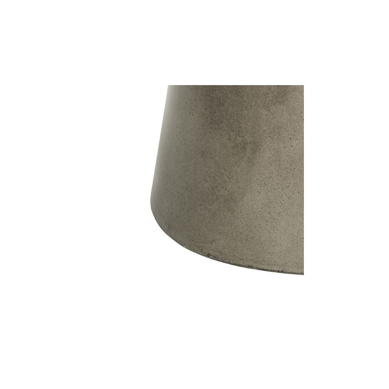 Safavieh Delfia Indoor/Outdoor Modern Concrete Round 27.56-inch Dia Coffee Table - Dark Grey (VNN1014A)