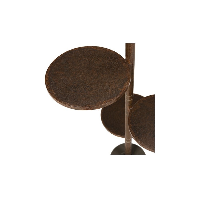 Safavieh Cadman Indoor/Outdoor Modern Concrete 3 Tier 31.5-inch H Etagere - Dark Grey (VNN1015A)