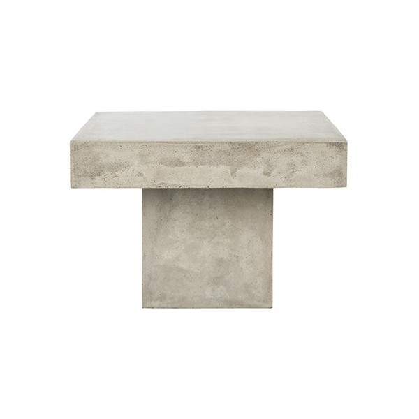 Safavieh Tallen Indoor Outdoor Modern Concrete Coffee Table VNN1016A