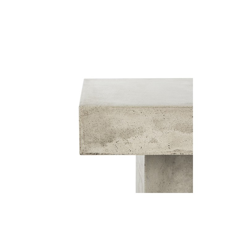 Safavieh Tallen Indoor/Outdoor Modern Concrete 15.75-inch H Coffee Table - Dark Grey (VNN1016A)