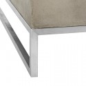 Safavieh Eartha Indoor/Outdoor Modern Concrete 11.42-inch H Coffee Table - Dark Grey (VNN1017A)