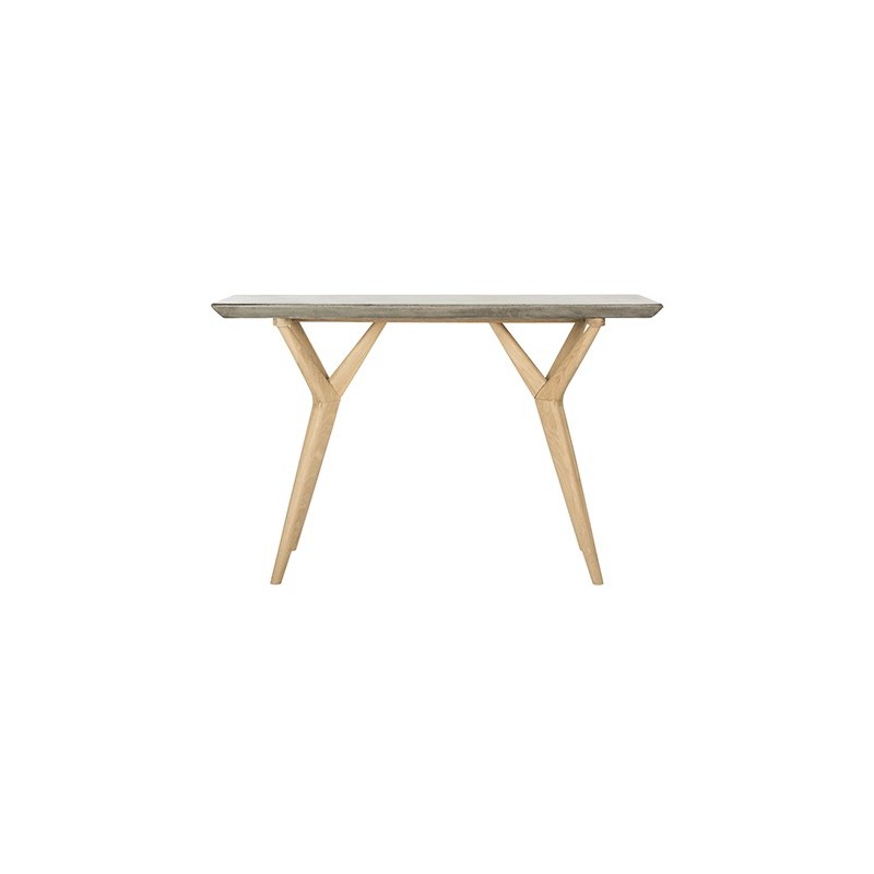 Safavieh Ragna Indoor/Outdoor Modern Concrete 29.92-inch H Console - Dark Grey (VNN1019A)