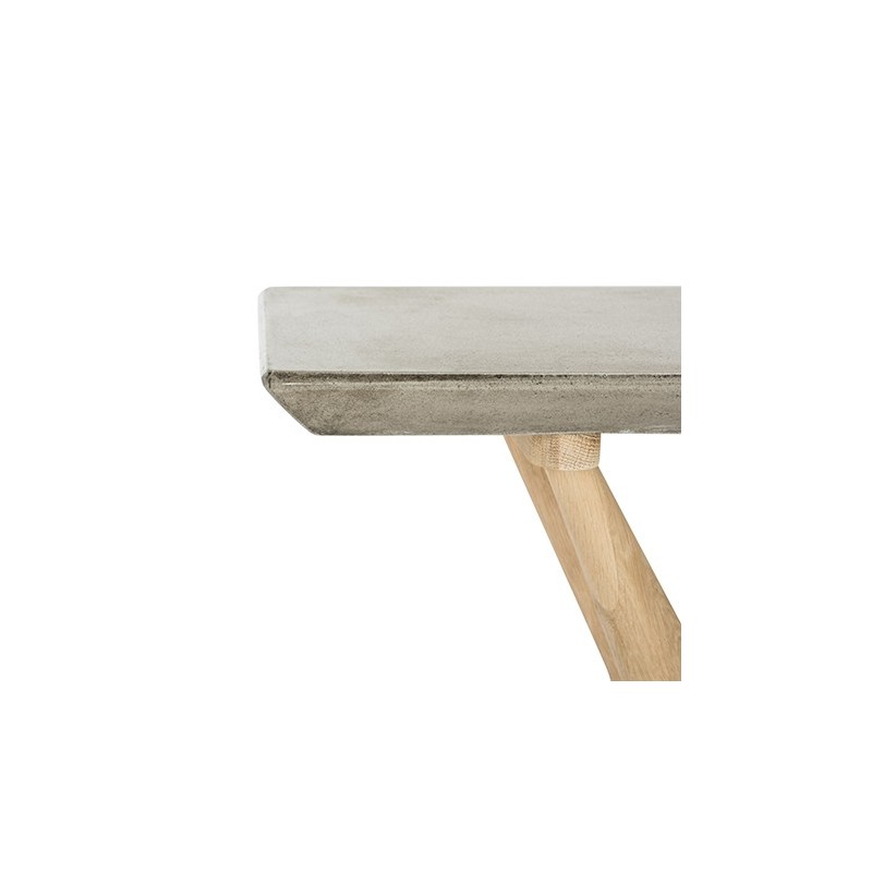 Safavieh Ragna Indoor/Outdoor Modern Concrete 29.92-inch H Console - Dark Grey (VNN1019A)