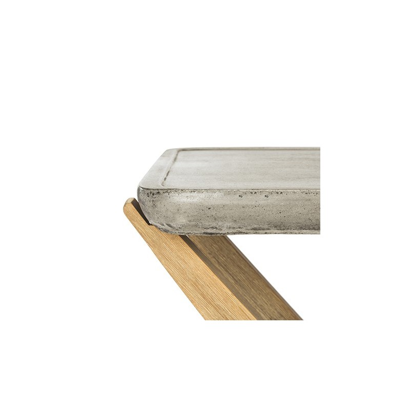 Babette Indoor/Outdoor Modern Concrete 29.53-inch H Console