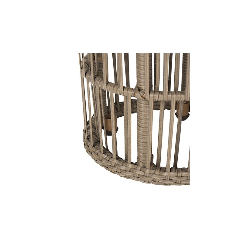 Safavieh Fane Indoor/Outdoor Modern Concrete 23.23-inch H Side Table - Dark Grey (VNN1022A)