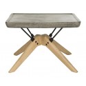 Delartin Indoor/Outdoor Modern Concrete 14.57-inch H Coffee Table