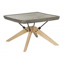 Delartin Indoor/Outdoor Modern Concrete 14.57-inch H Coffee Table