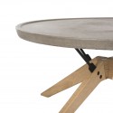 Bryson Indoor/Outdoor Modern Concrete Round 14.57-inch H Coffee Table Bryson Indoor/Outdoor Modern Concrete Round 14.57-inch H Coffee Table