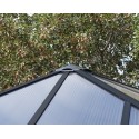 Palram 10x10 Ledro Gazebo Kit - Gray/Bronze (HG9190) Palram 10x10 Ledro Gazebo Kit - Gray/Bronze (HG9190)