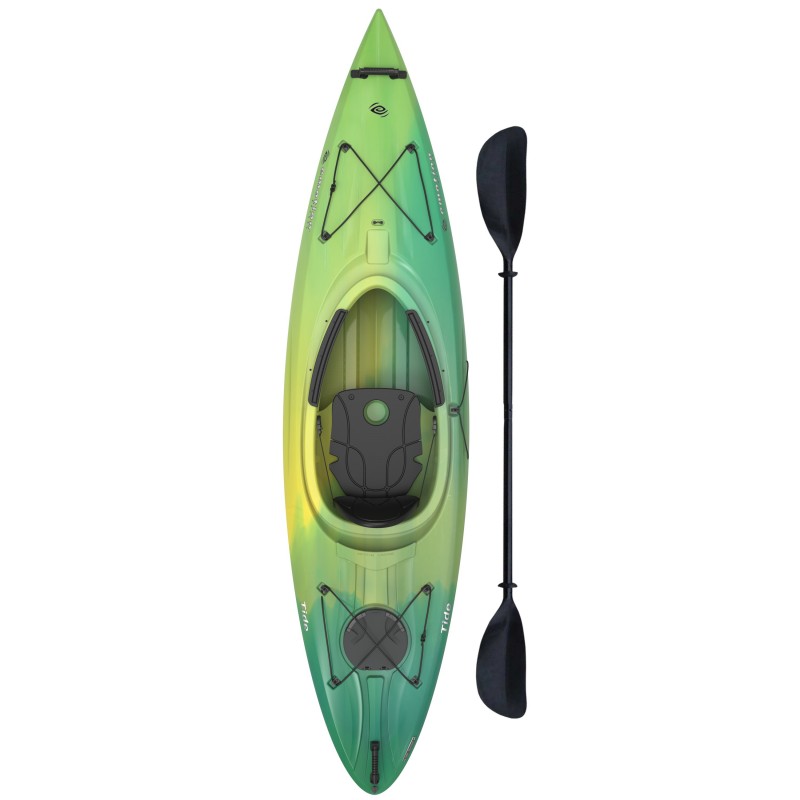Lifetime 2 Pack Emotion Tide 10' Sit-In Kayak  - Lemongrass Fusion (90877)