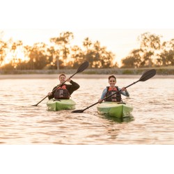 Lifetime 2 Pack Emotion Tide 10' Sit-In Kayak  - Lemongrass Fusion (90877)