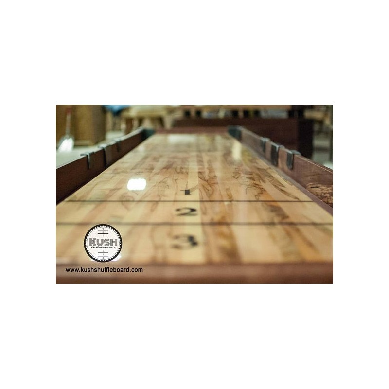 Kush 14ft Rustic Shuffleboard Table (036)