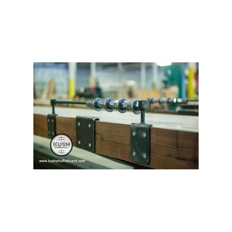 Kush 14ft Rustic Shuffleboard Table (036)