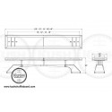 Kush 9ft Nine Pin Shuffleboard Table (045) Kush 9ft Nine Pin Shuffleboard Table (045)
