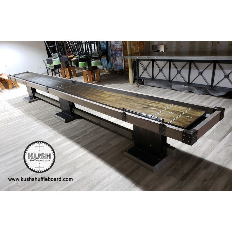 Kush 16ft Bruno Shuffleboard Table (077) Kush 16ft Bruno Shuffleboard Table (077)
