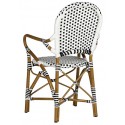 Hooper Indoor-Outdoor Stacking Arm Chair