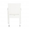 KELDA STACKING ARM CHAIR