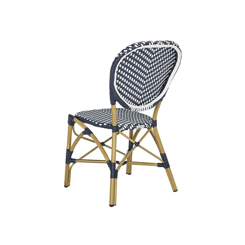 Lisbeth French Bistro stacking Side Chair