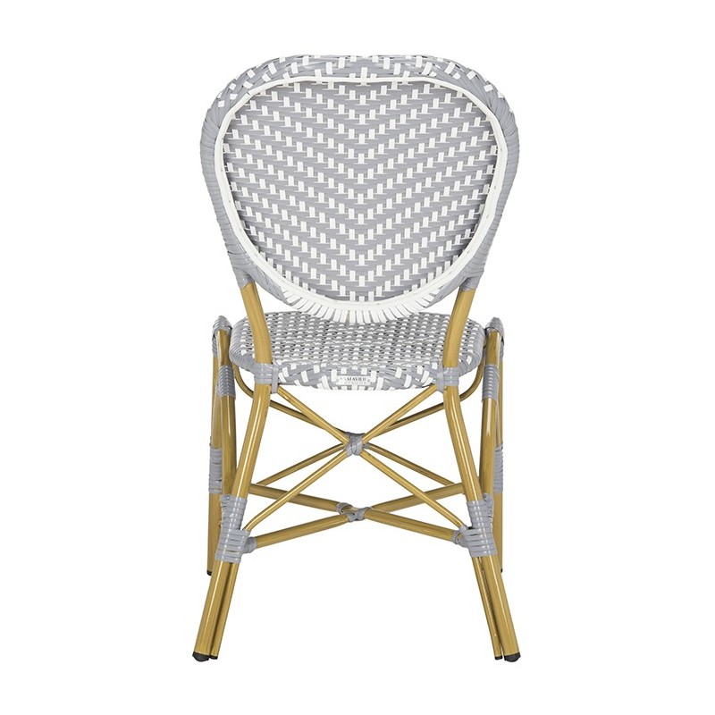 Lisbeth French Bistro stacking Side Chair