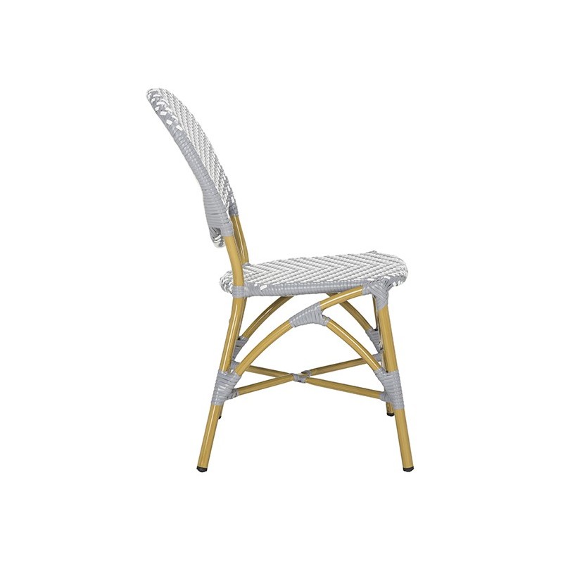 Lisbeth French Bistro stacking Side Chair