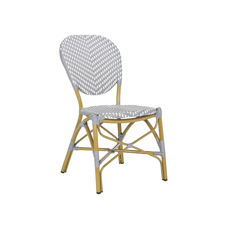 Lisbeth French Bistro stacking Side Chair