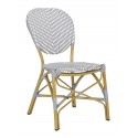 Lisbeth French Bistro stacking Side Chair
