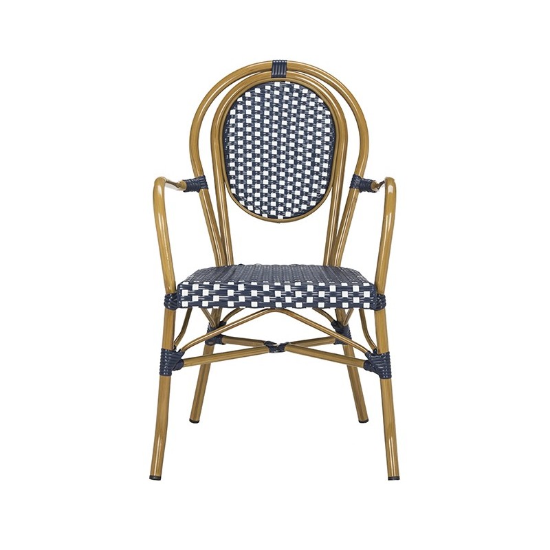 Rosen French Bistro Stacking Arm Chair