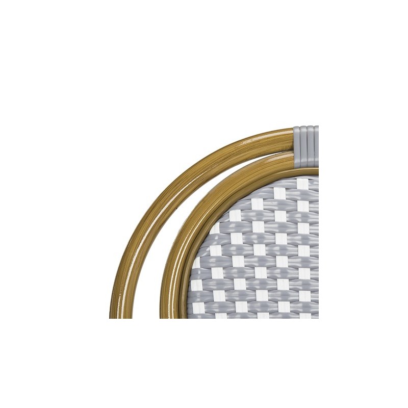 Rosen French Bistro Stacking Arm Chair