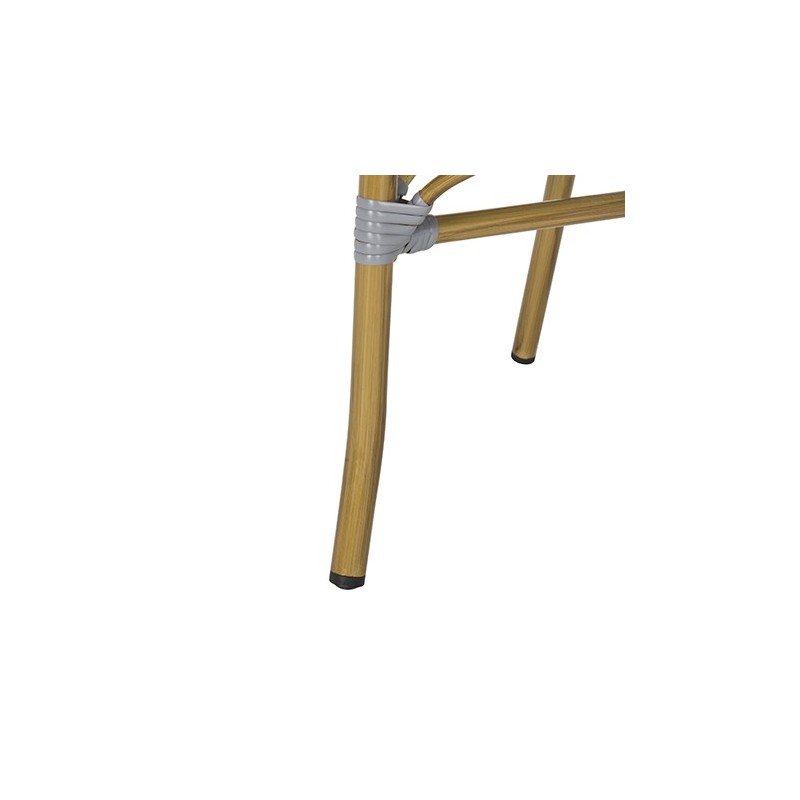 Rosen French Bistro Stacking Arm Chair