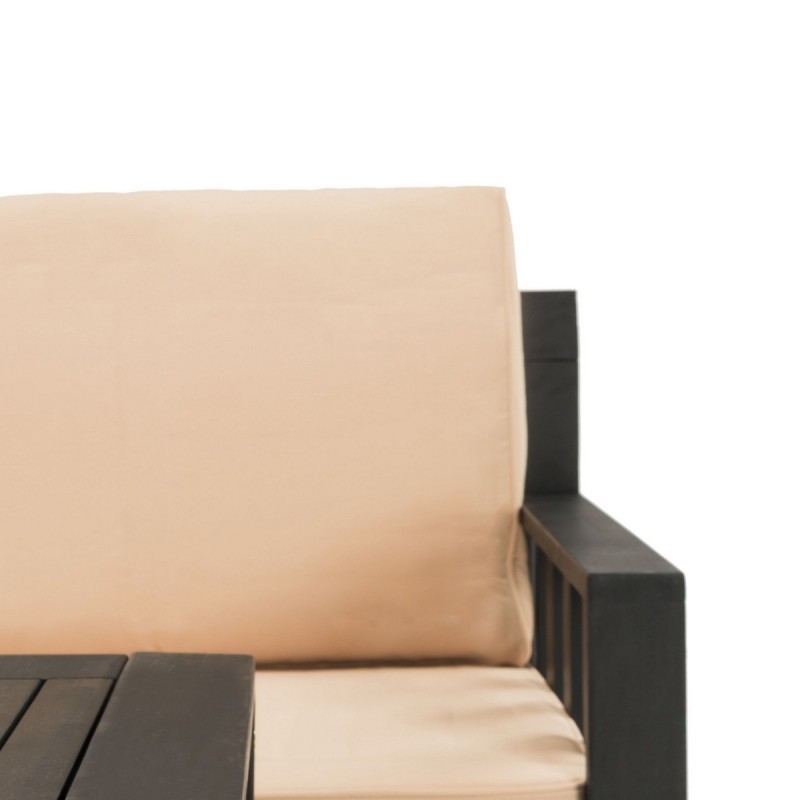 Safavieh Lardner Living Set - Dark Slate Grey/Sahara Beige (PAT6749A)