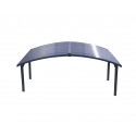 Palram Arizona Wave Double Carport Arch-Style (HG9103)