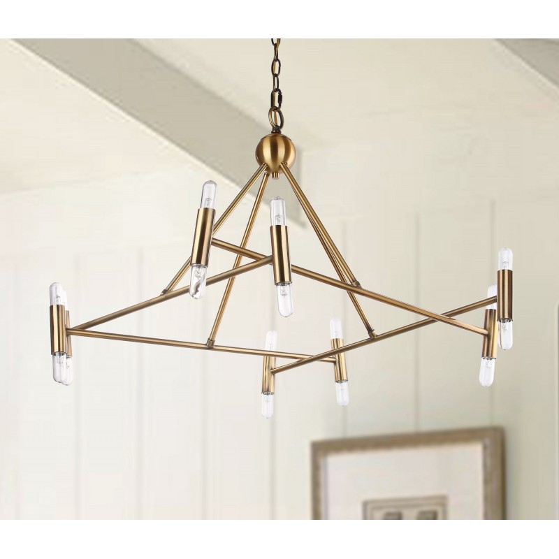 Safavieh Hegarty Chandelier - Gold (CHA4006A)