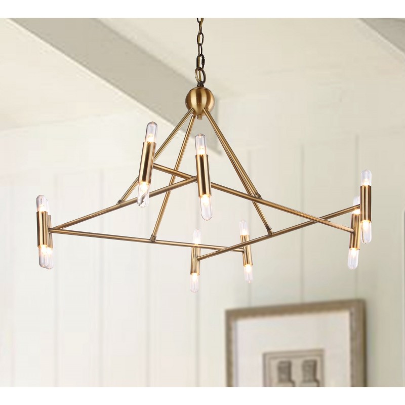 Safavieh Hegarty Chandelier - Gold (CHA4006A)