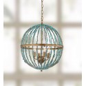 Safavieh Lalita Cage Chandelier - Blue (CHA4008A)