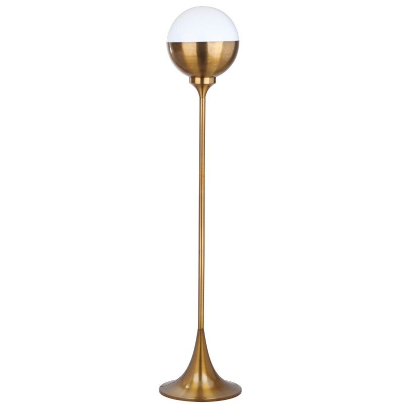 Safavieh Renato 63.5-inch H Floor Lamp - Brass Gold (FLL4006A)