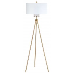 Safavieh Enrica 66-inch H Floor Lamp - Brass/Gold (FLL4008A)