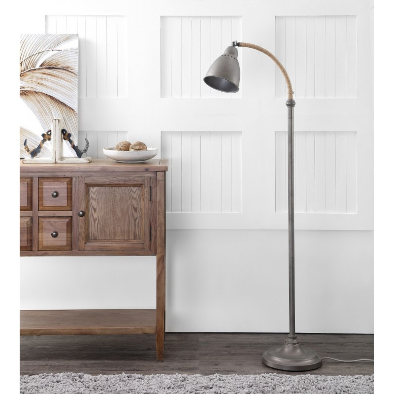 Safavieh Naldo 60-inch H Floor Lamp - Dark Grey (FLL4011A)