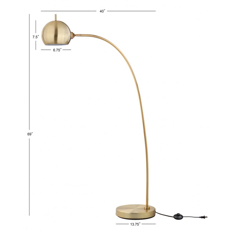 Safavieh Belami Floor Lamp - Gold (FLL4016A)