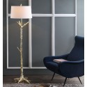 Safavieh Thornton Floor Lamp - Gold/Off-white (FLL4019A)