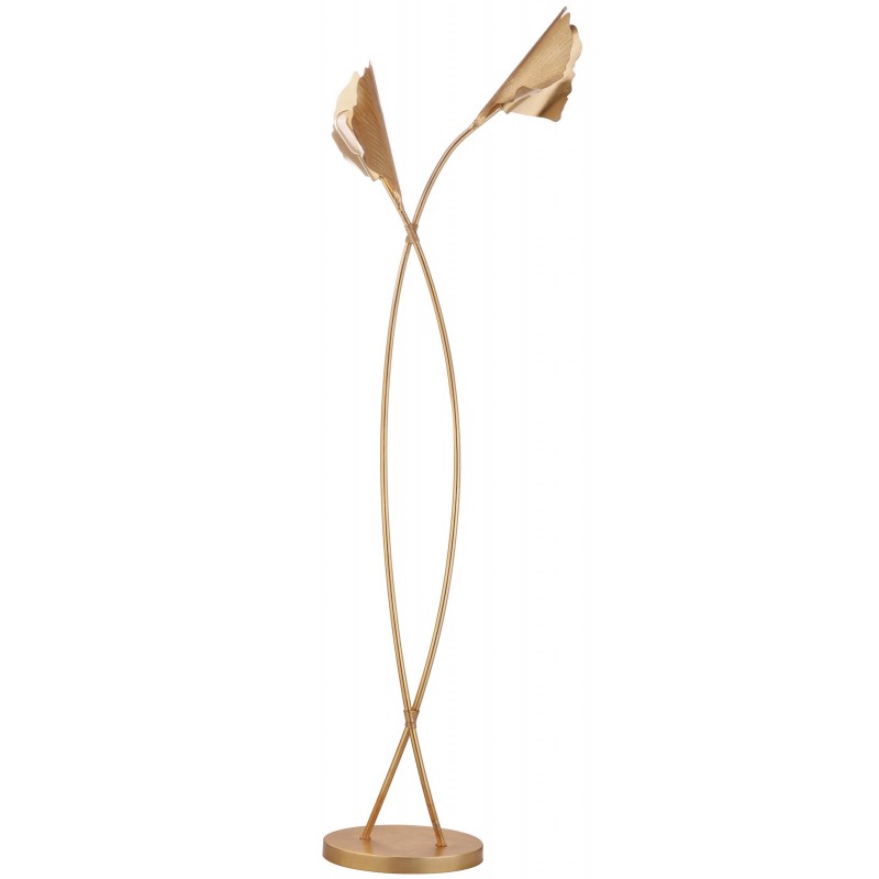 Merrigan Ginkgo Leaf Floor Lamp
