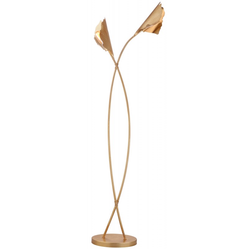 Merrigan Ginkgo Leaf Floor Lamp